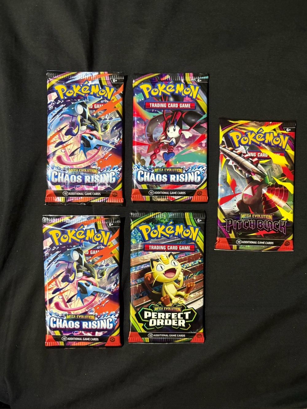 x5 Pokemon Booster Packs